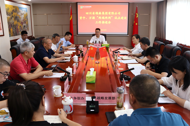鄧華主持召開資中、萬(wàn)源“兩端兩網(wǎng)”試點(diǎn)建設(shè)工作推進(jìn)會(huì)